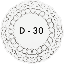 Ажурные салфетки D-30 см