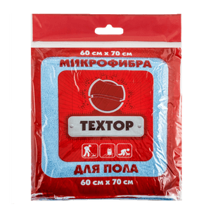 Тряпка/салфетка из микрофибры для пола 60*70 ТЕХТОР 250гр