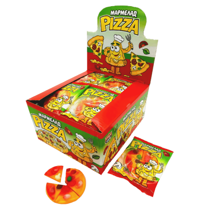 Мармелад "Pizza/пицца" 18 г (36 шт.упак) КМ