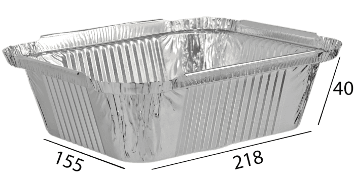Касалетка 960 мл 218*155*40 мм + крышка КОМПЛЕКТ Касалетка 960 мл 218*155*40 мм + крышка КОМПЛЕКТ