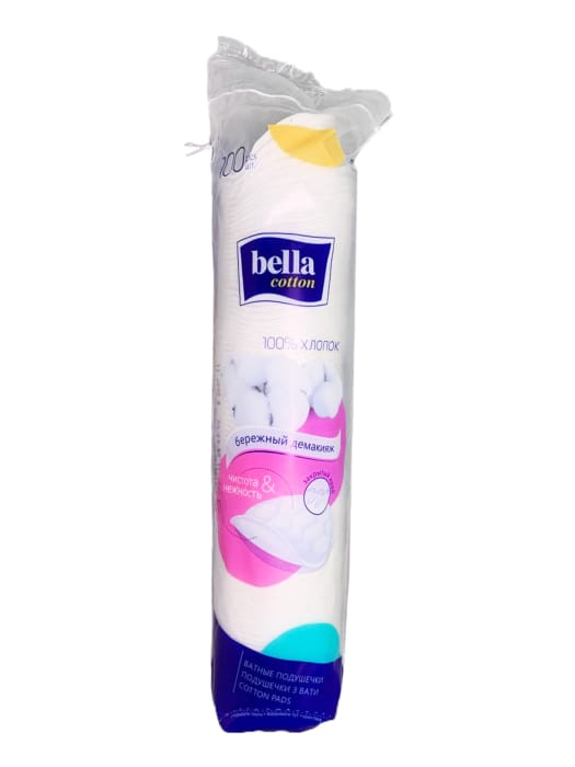 Ватные диски-подушечки "Bella" (100 шт.упак) Ватные диски-подушечки "Bella" (100 шт.упак)