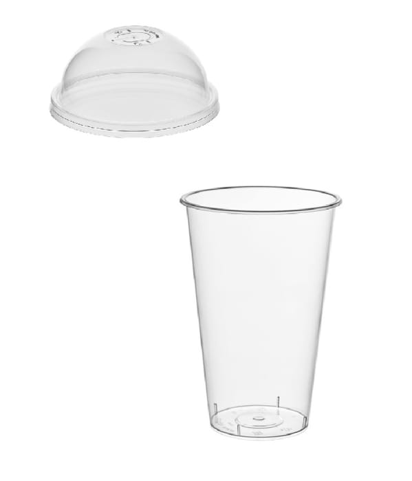 Стакан шейкер 500 мл ТВЕРДЫЙ ПЛАСТИК "BUBBLE Cup" + крышка D-90 мм купольная с отверстием КОМПЛЕКТ Стакан шейкер 500 мл ТВЕРДЫЙ ПЛАСТИК "BUBBLE Cup" + крышка D-90 мм купольная с отверстием КОМПЛЕКТ